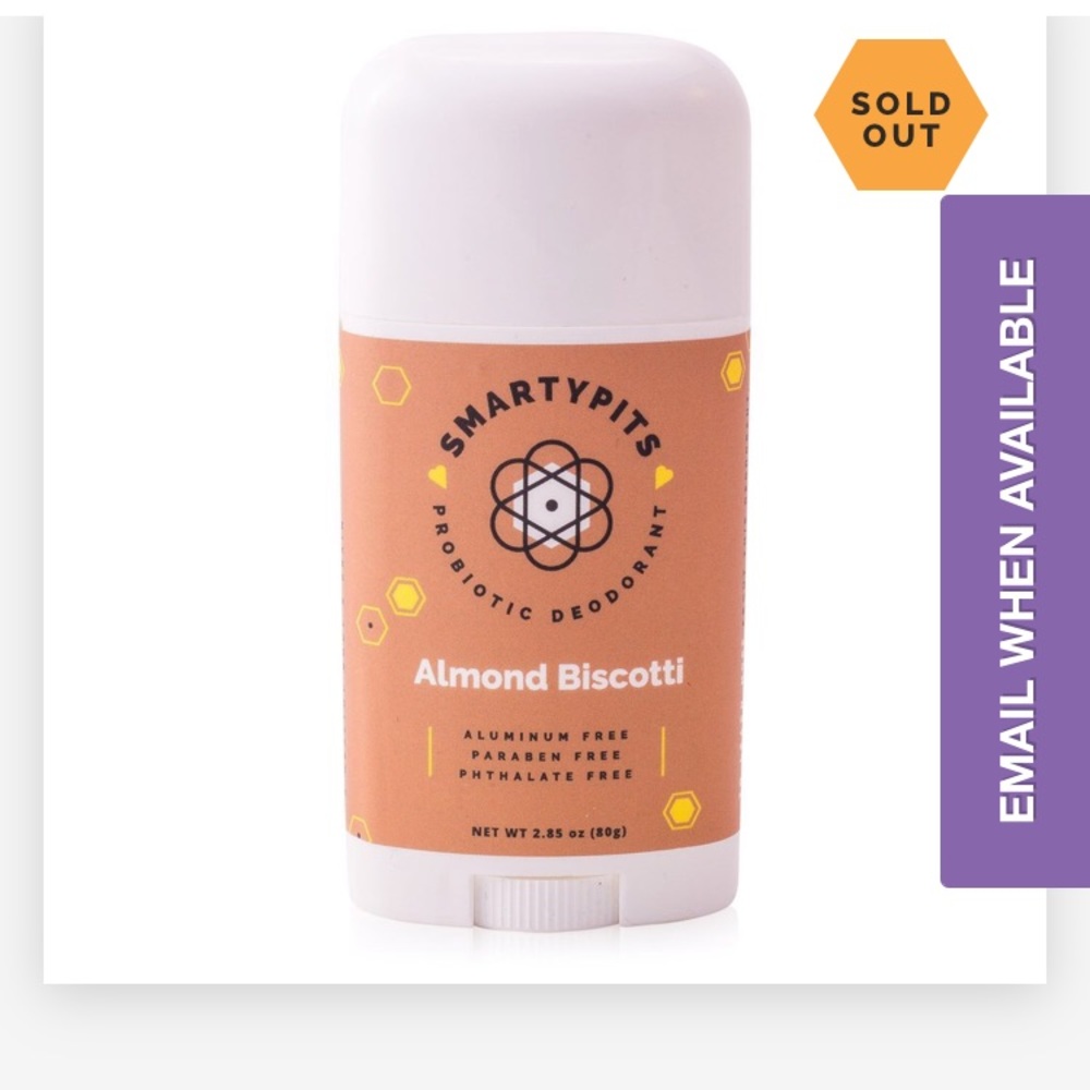 Smartypits Natural Almond Biscotti Deodorant